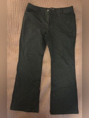 Women’s Dark Grey Boot Cut Pants